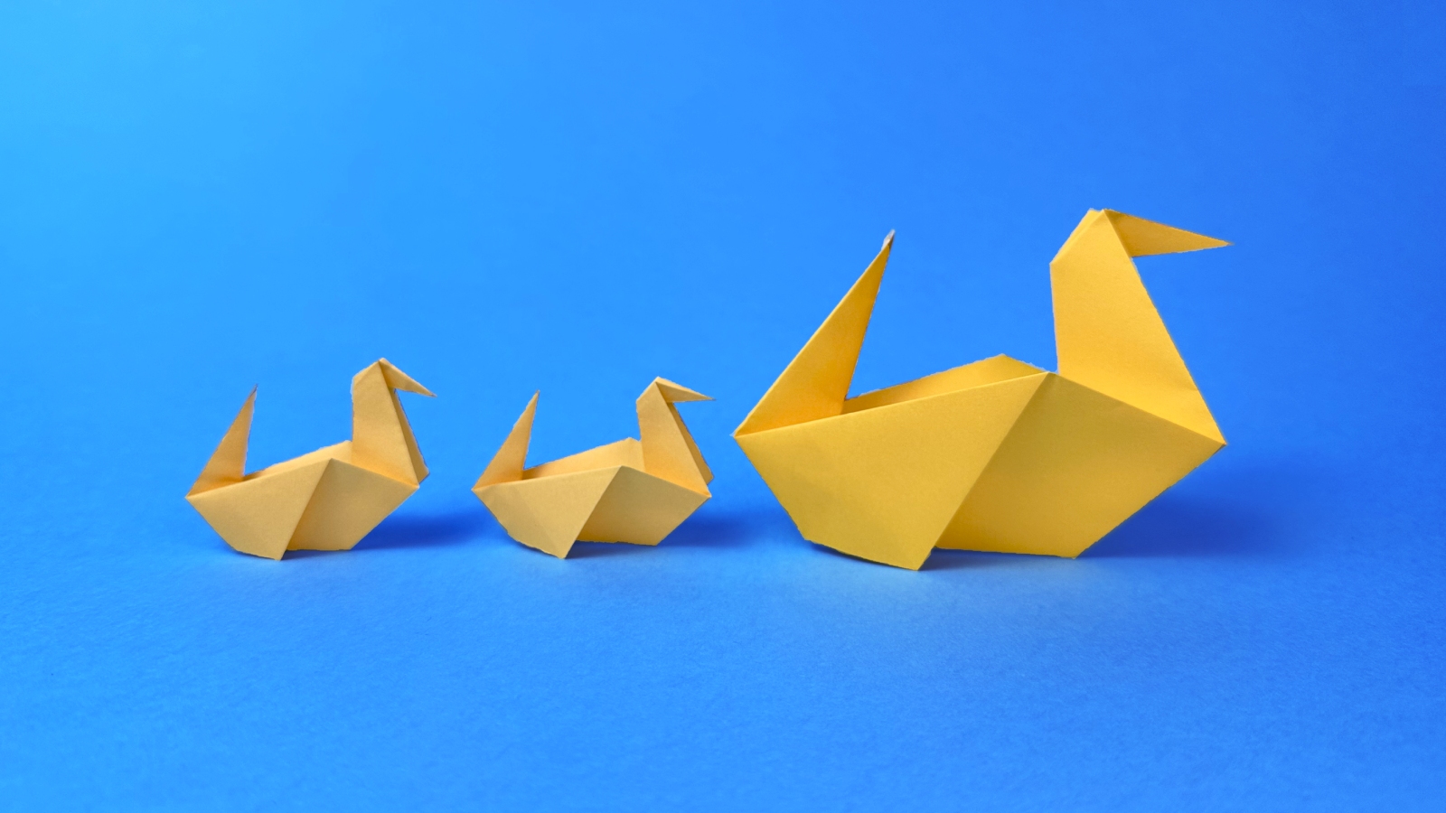 how to make an origami duck