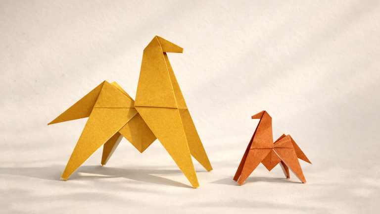 how to make an origami horse