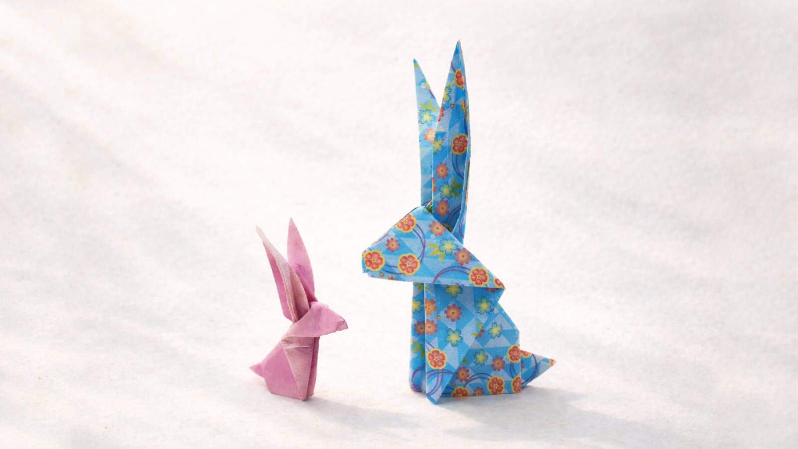 how to make an origami rabbit