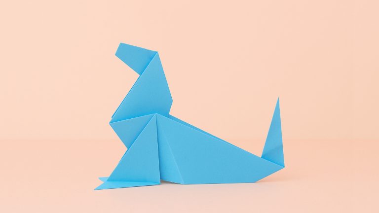 how to make an origami seal