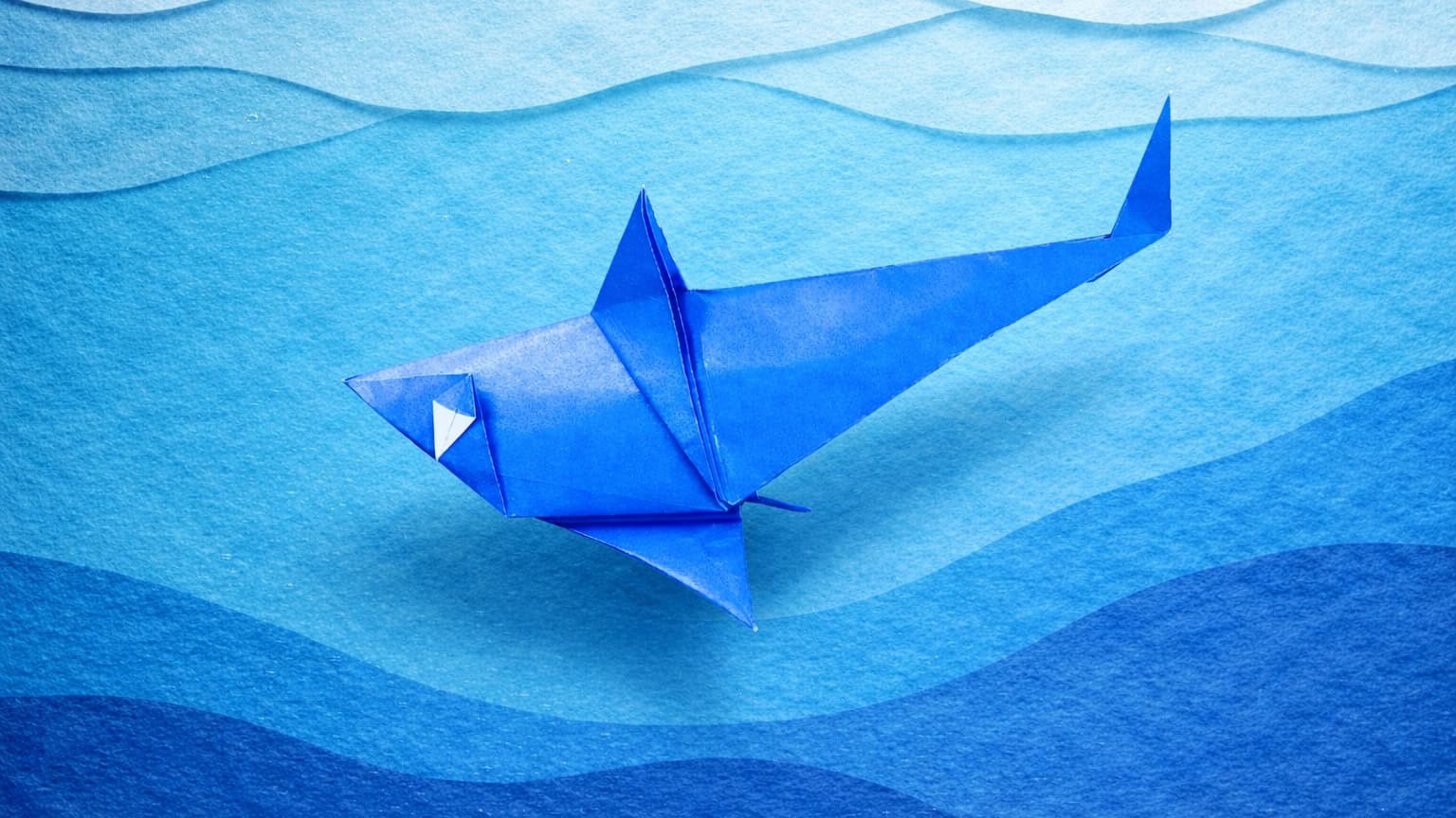 how to make an origami shark