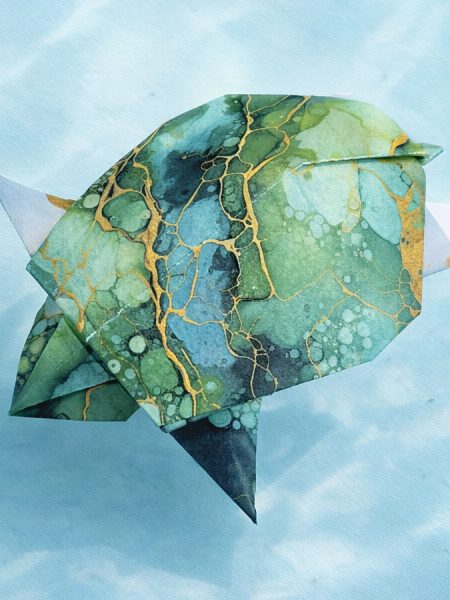 how to make an origami turtle