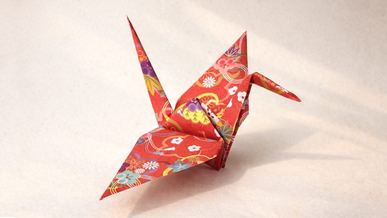 how to make an origami crane