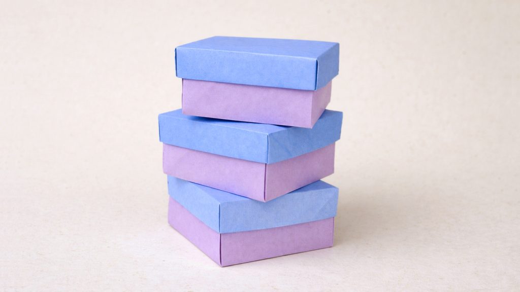 how to make an origami box