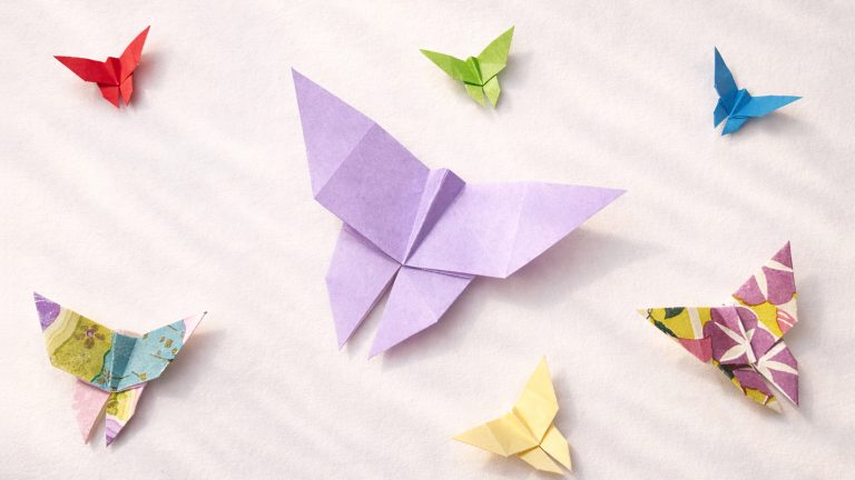 how to make an origami butterfly