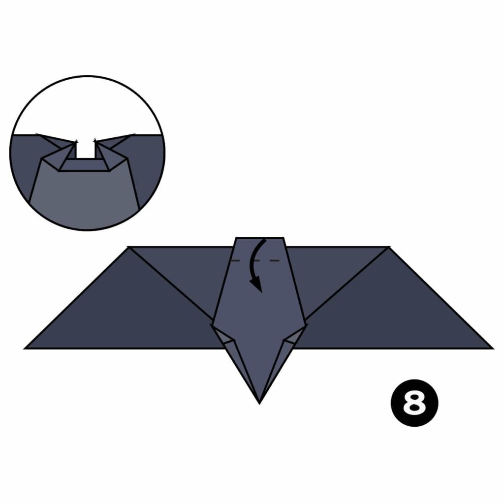 How to Fold an Easy Origami Bat