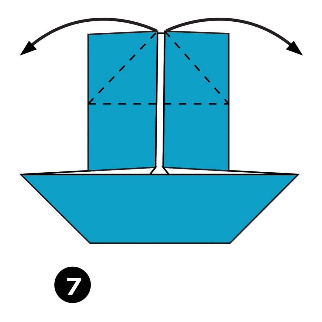 How to Fold an Easy Origami Catamaran