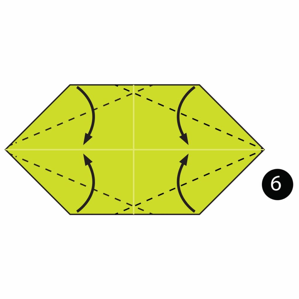 How to Make an Easy Origami Chameleon