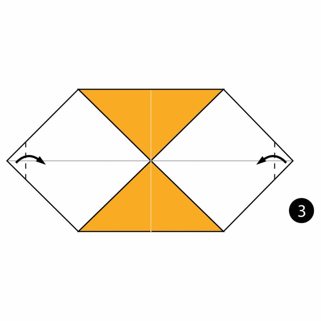 How to Make an Easy Origami Croissant