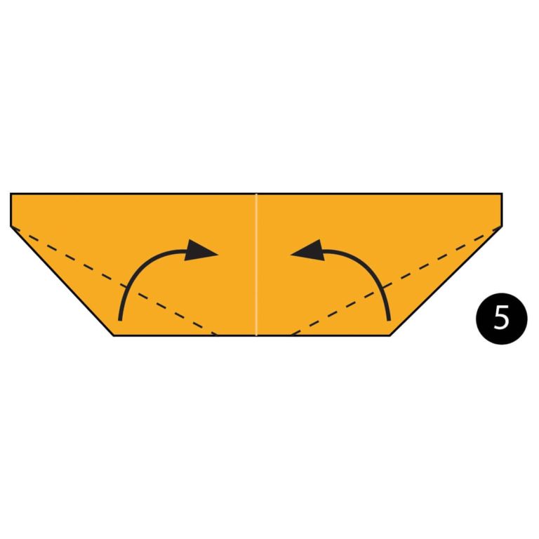 How to Make an Easy Origami Croissant