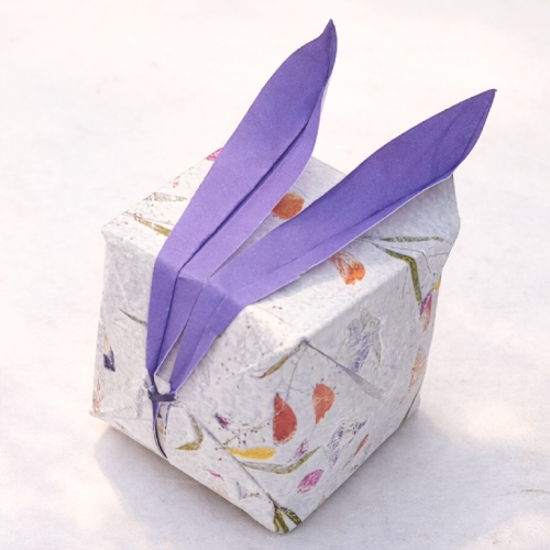 easy origami balloon rabbit