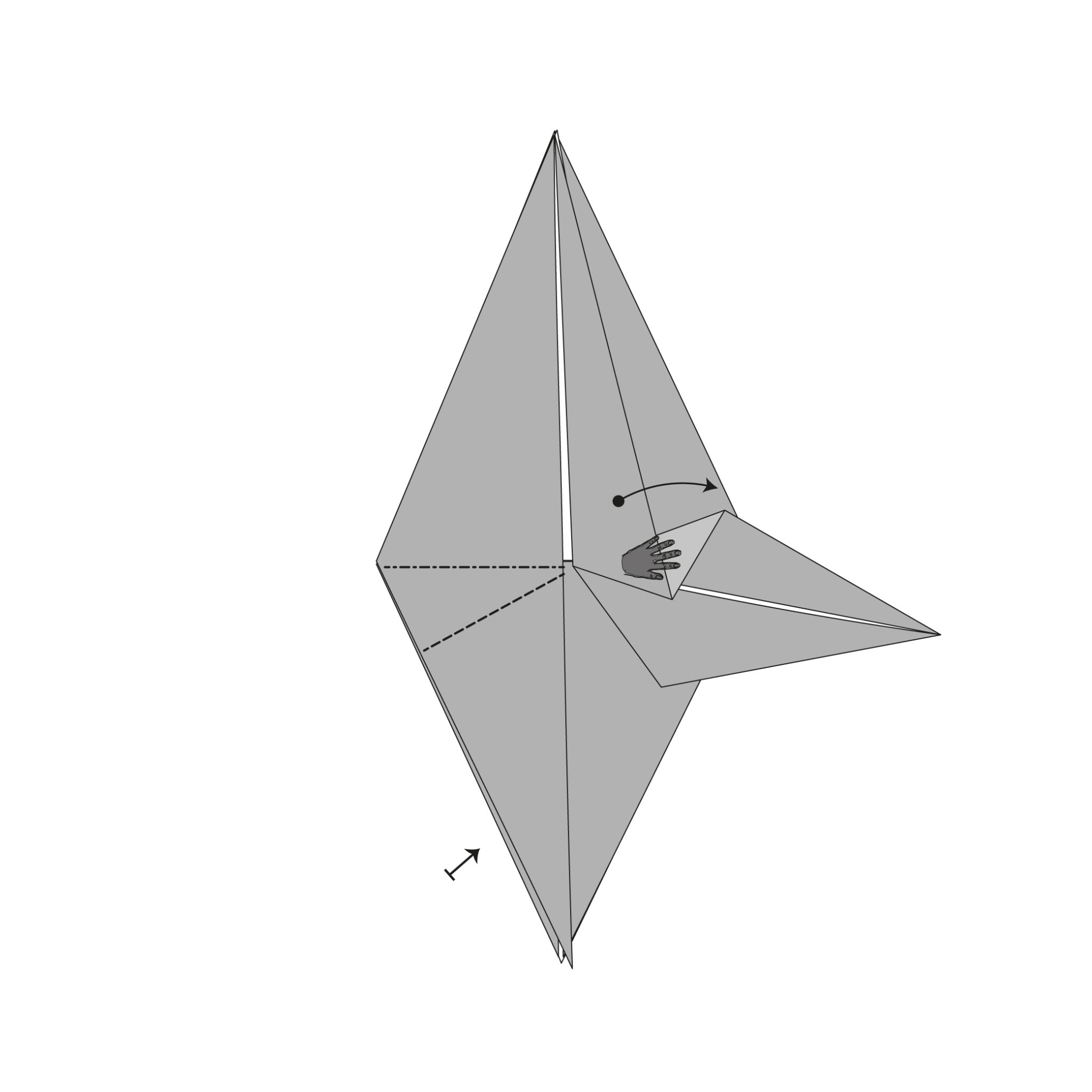 How To Fold An Origami Dragonfly Step By Step Instructions 