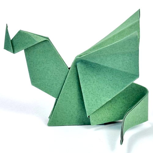 easy origami dragon