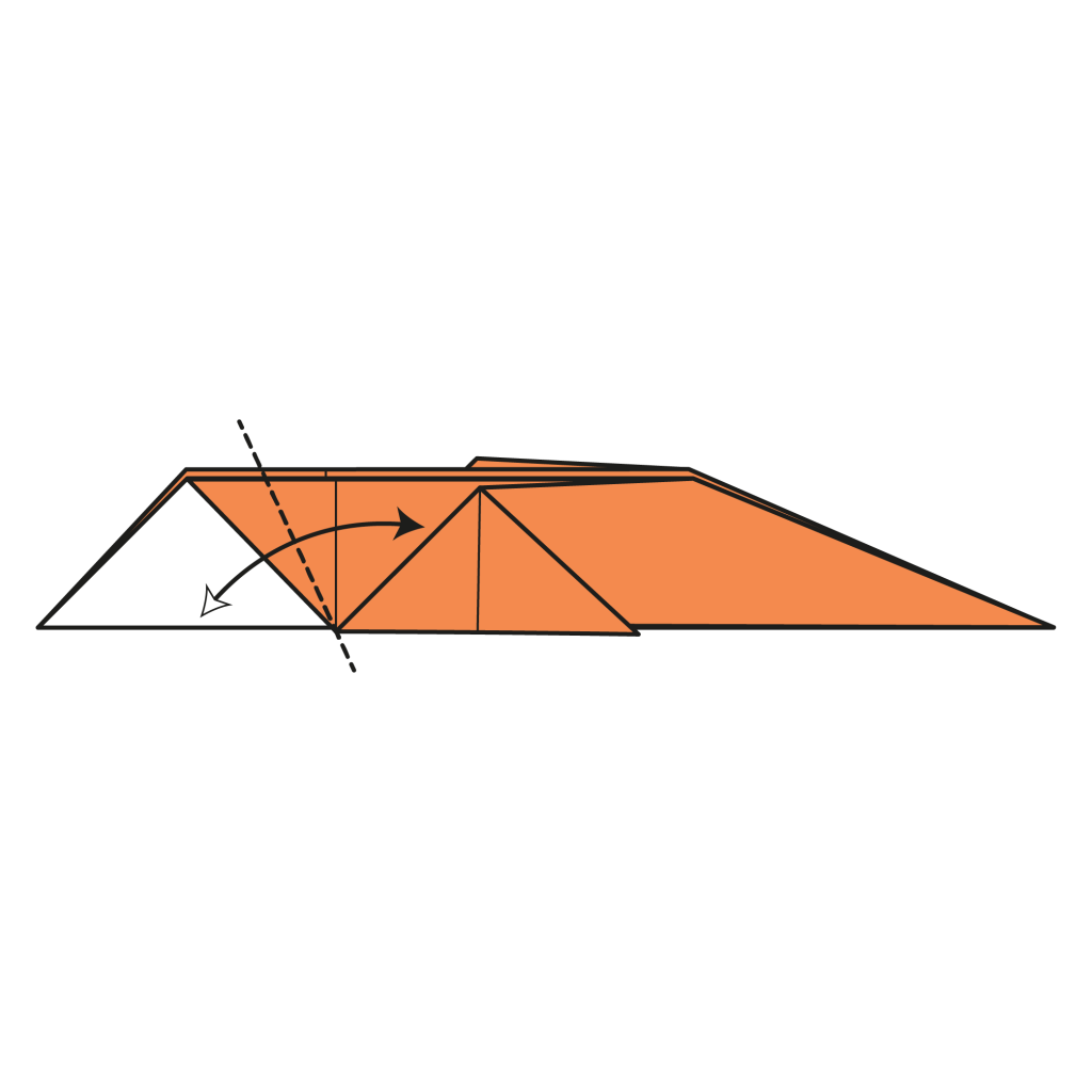 origami squirrel diagram step 13