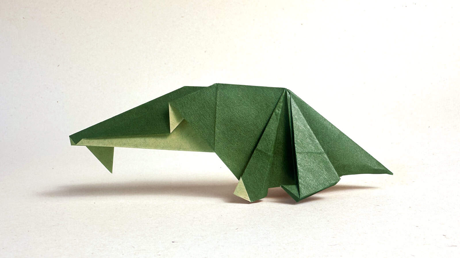 easy origami crocodile