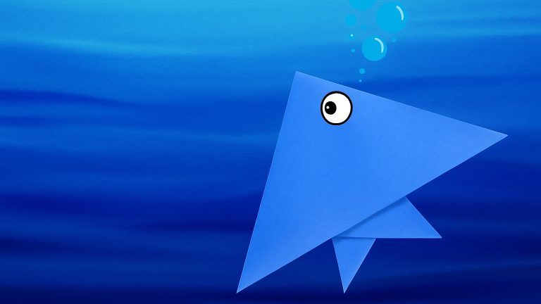 how to make an origami angelfish