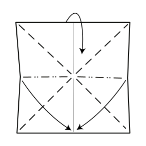 origami angelfish diagram step 4