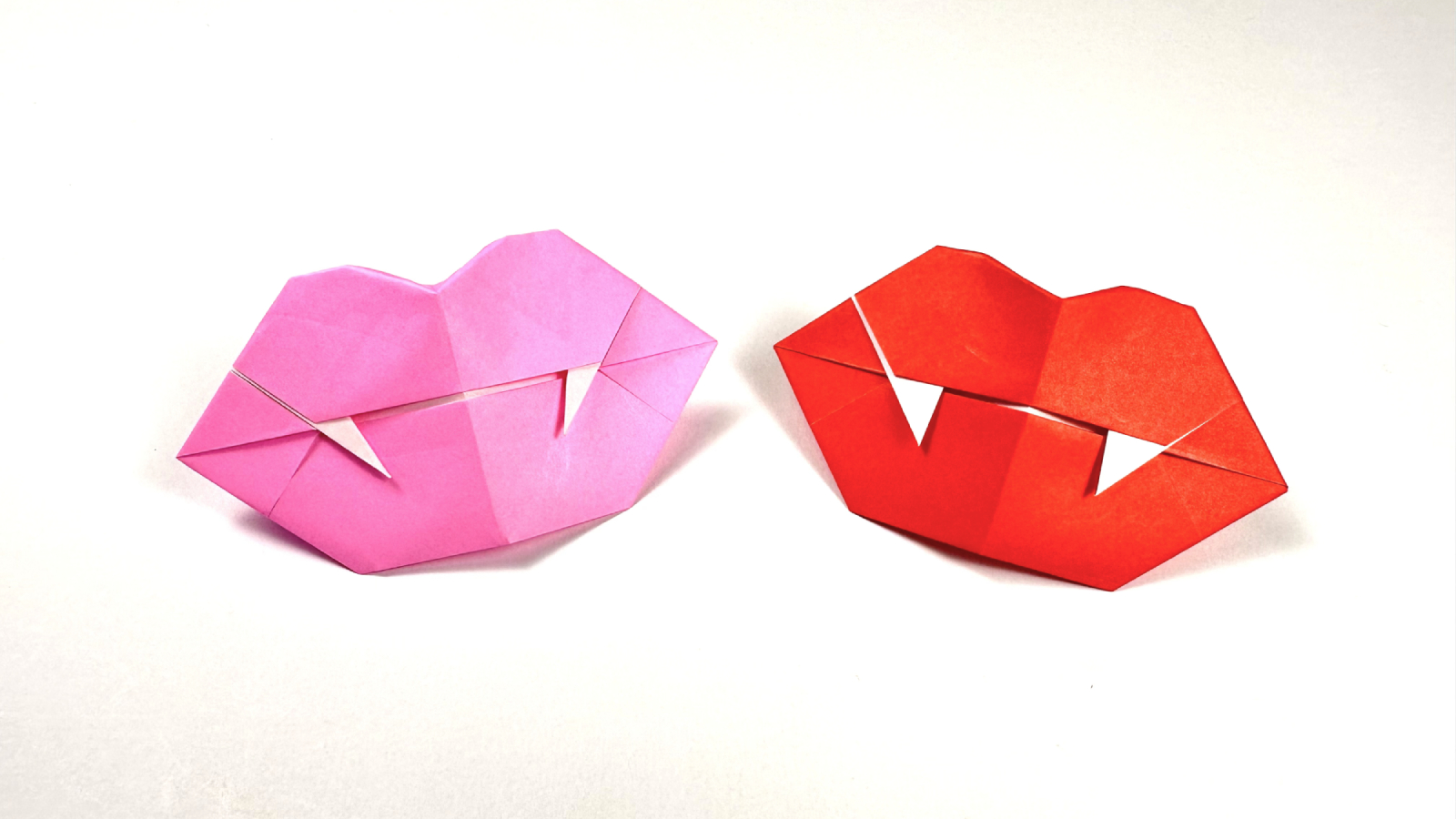 origami vampire mouth