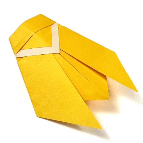 easy origami cicada