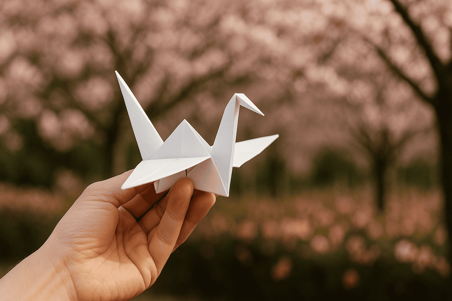 origami crane through history