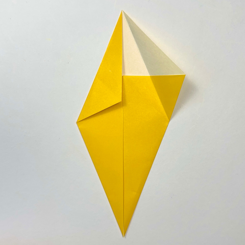 origami duck paper fold step 3