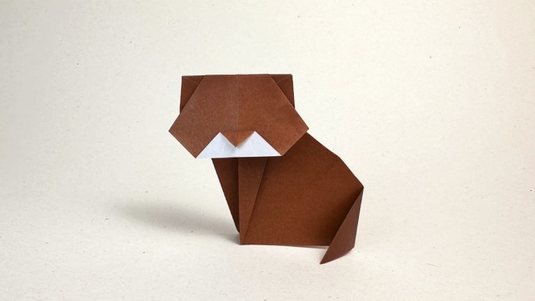 origami kitten