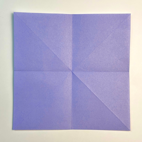 origami lazy susan paper fold step 3