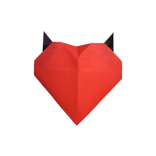 origami hearts