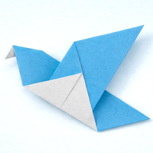 easy origami pigeon