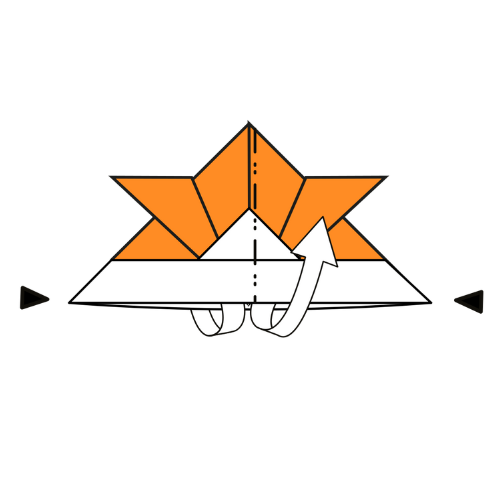 origami goldfish diagram step 11