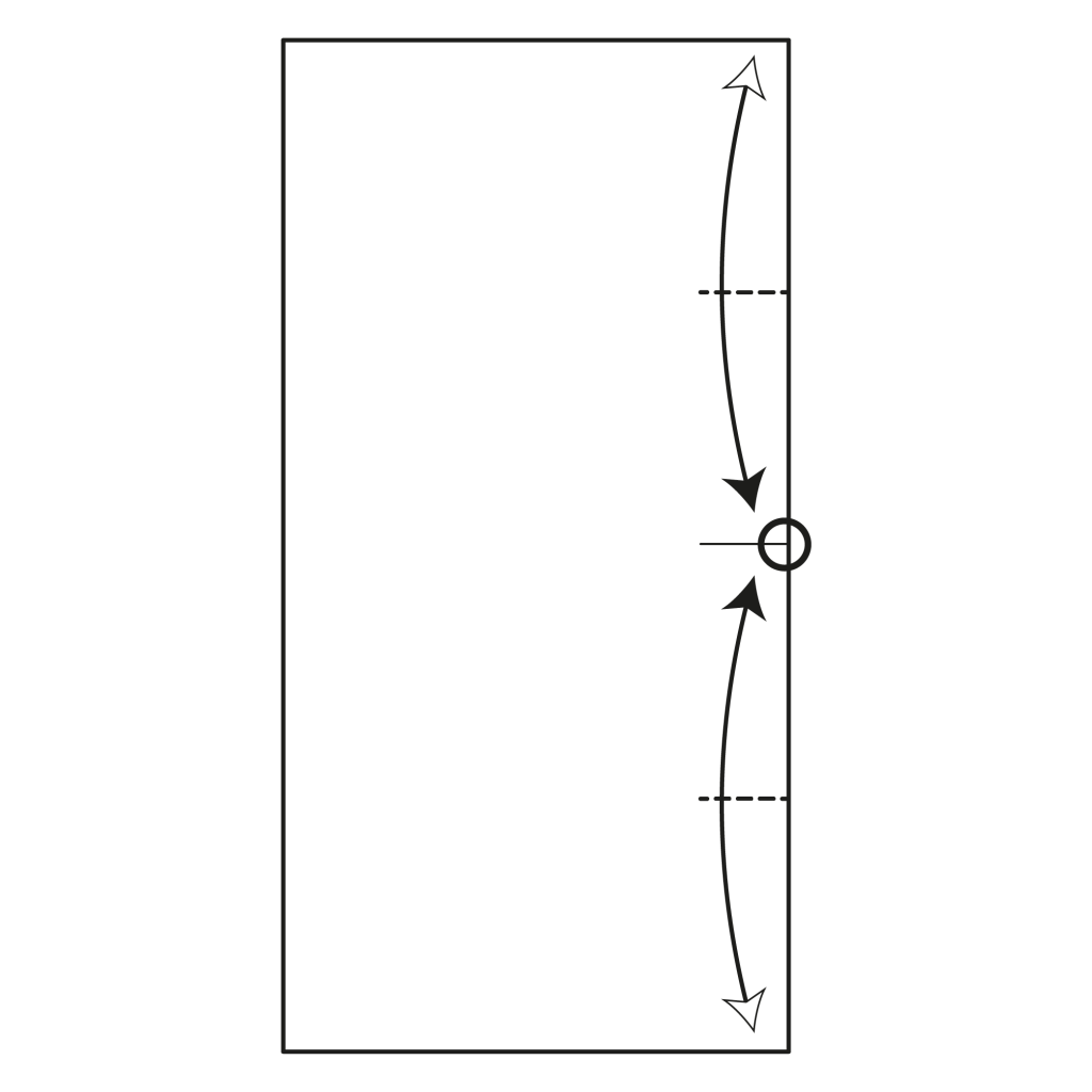 origami heart bookmark diagram step 3