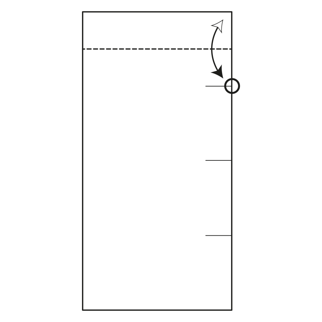origami heart bookmark diagram step 4