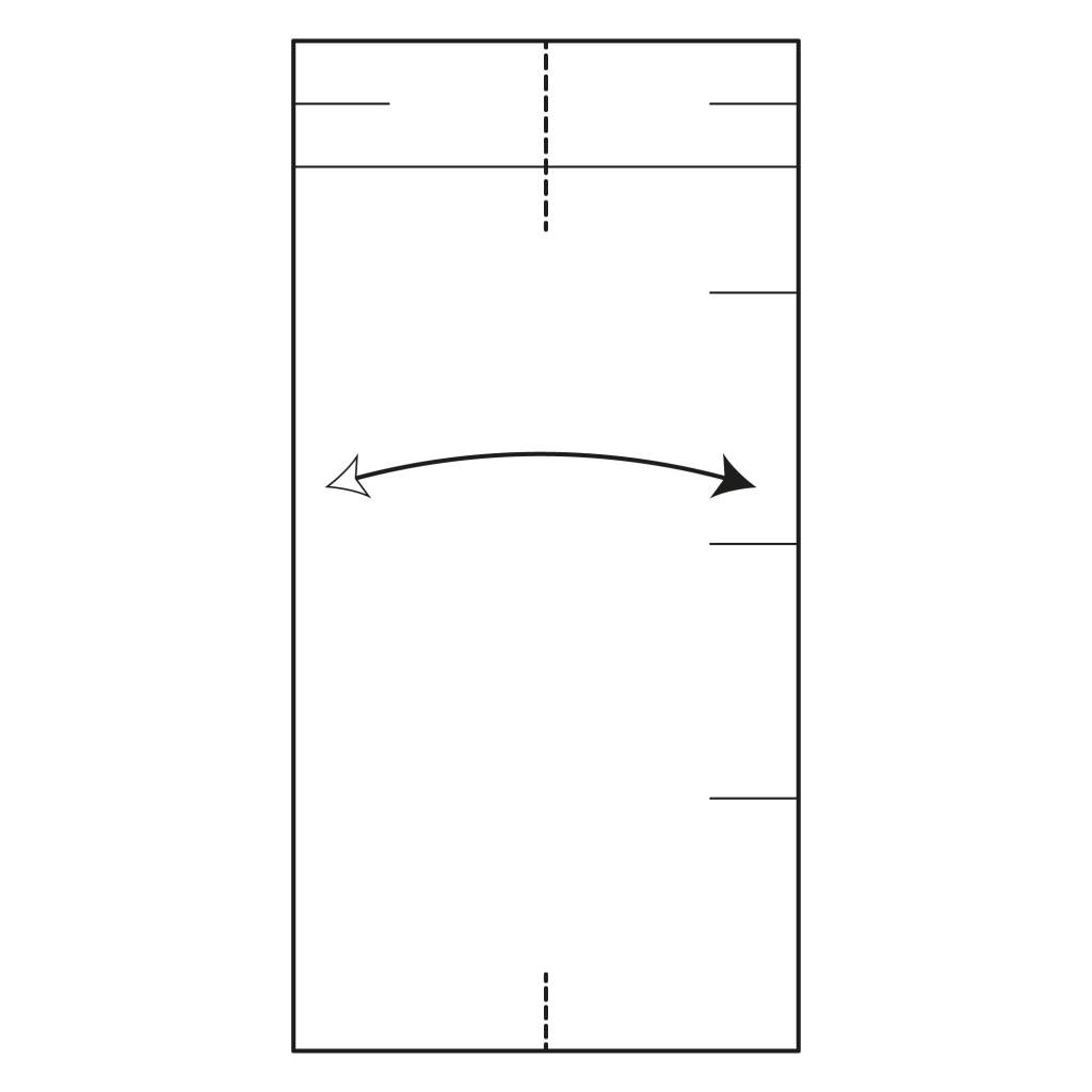 origami heart bookmark diagram step 6