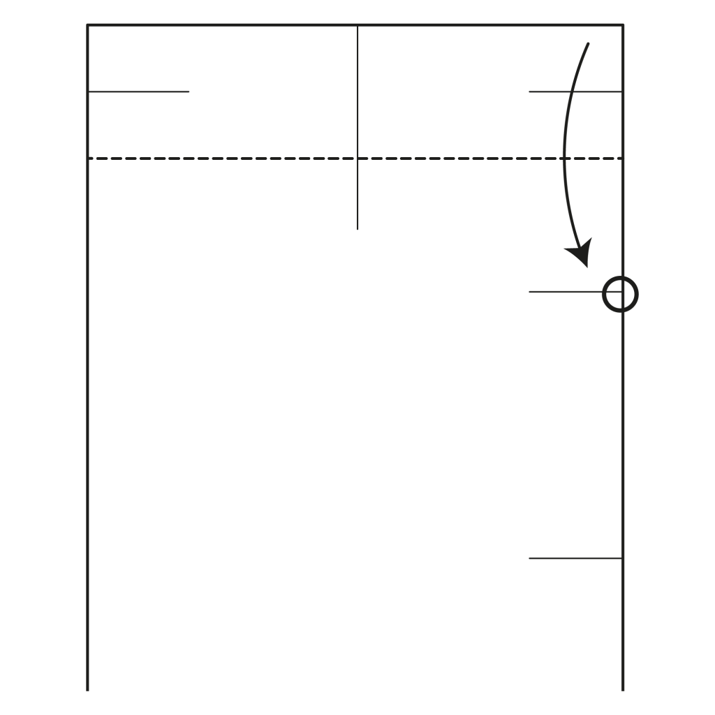 origami heart bookmark diagram step 7