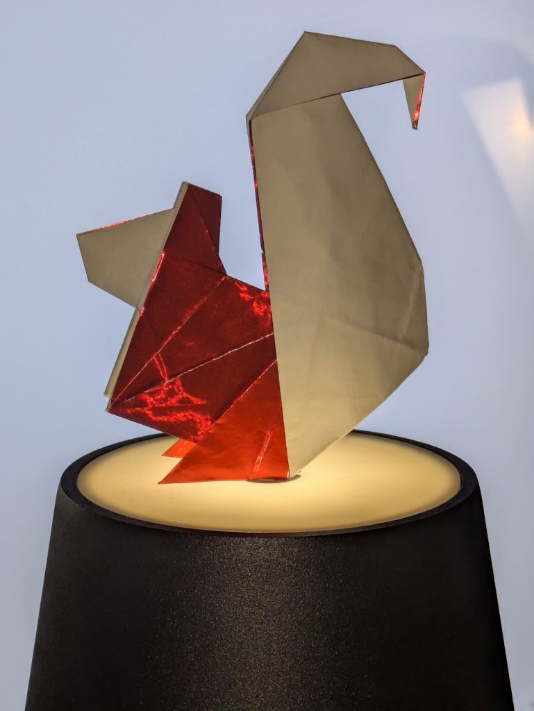 origami squirrel