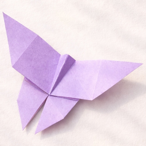 easy origami butterfly