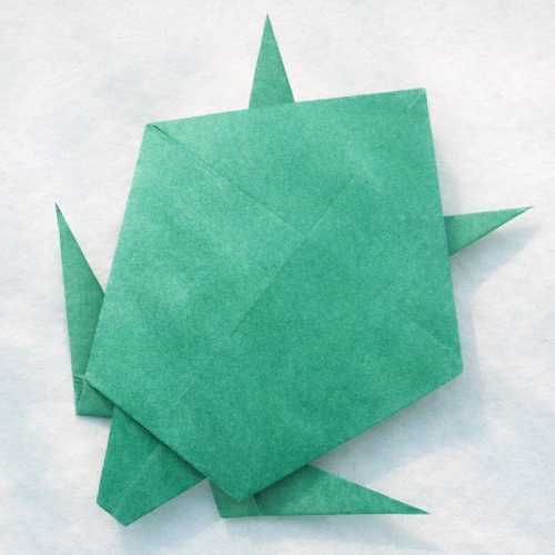 easy origami sea turtle