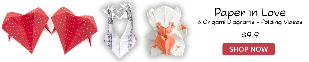 love in paper bundle