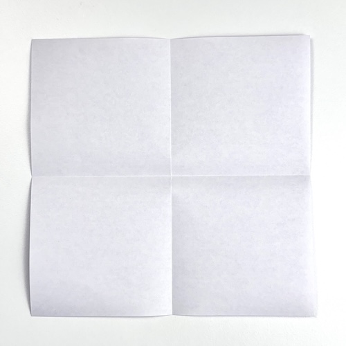 origami butterfly paper fold step 1