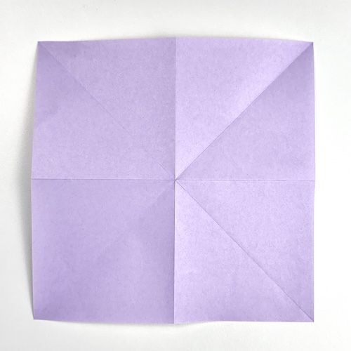 origami butterfly paper fold step 3