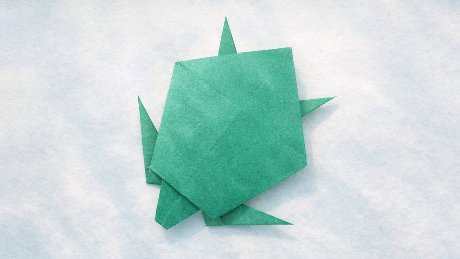 origami sea turtle