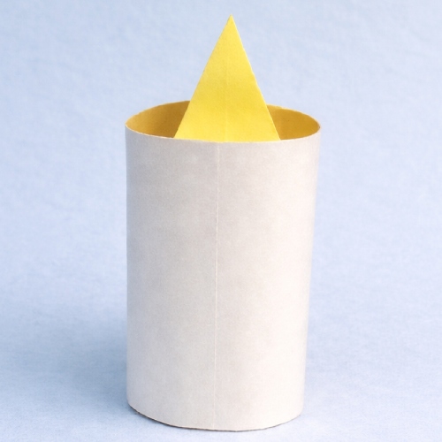 easy origami candle