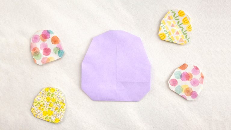 how to make an origami easter egg