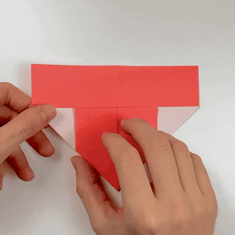 origami heart step 6