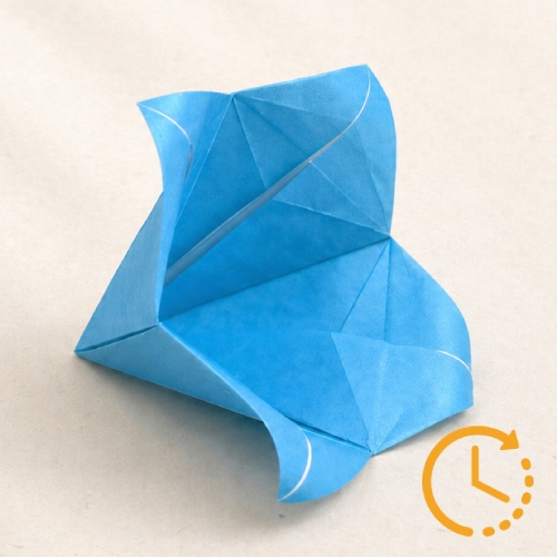easy origami bellflower