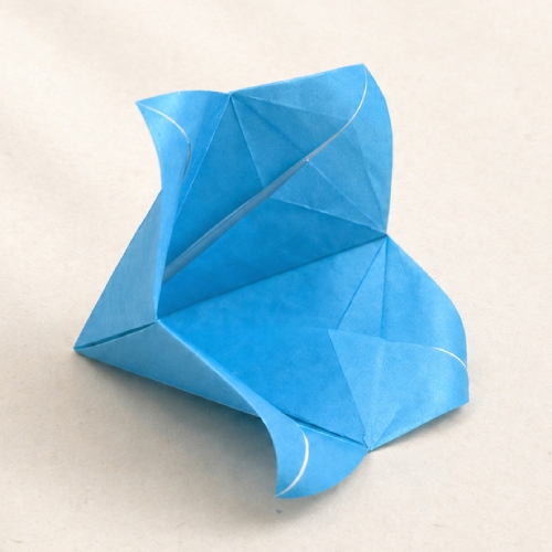 easy origami bellflower