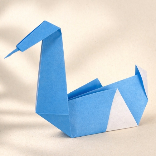 easy origami swan