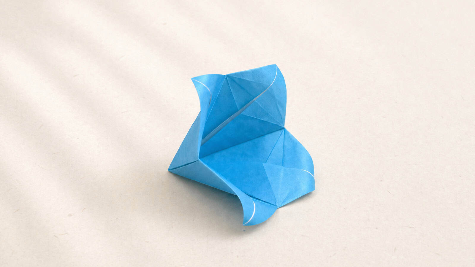 how to make an origami bellflower
