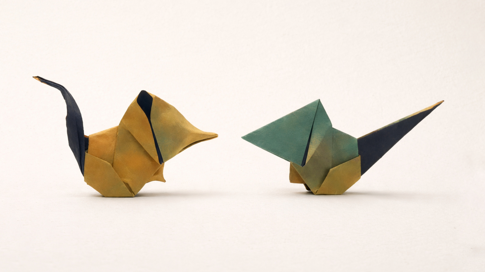 how to make an origami mouse