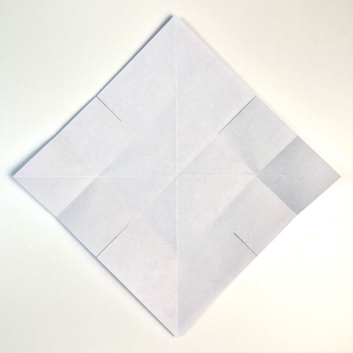 origami hydrangea step 5